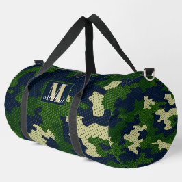 Notre Dame Navy & Gold Warrior Camo Printed  Plunjezak