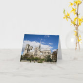 Notre Dame Note Card Kaart (Gele Bloem)