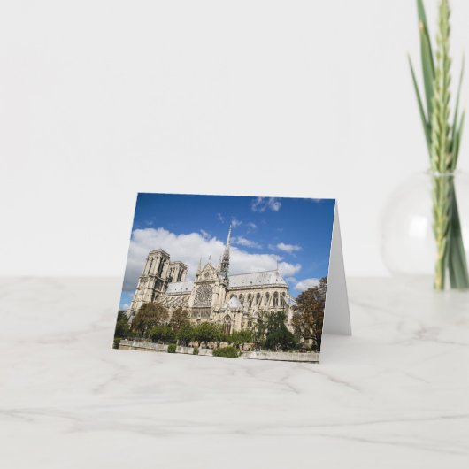 Notre Dame Notecard Bedankkaart (Voorkant)