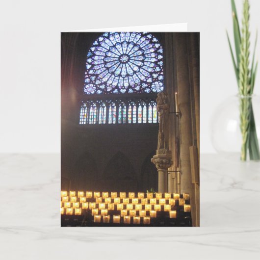 Notre Dame - Notecard Kaart (Voorkant)