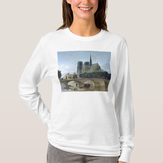 Notre Dame, Parijs, 1884 T-shirt (Voorkant)