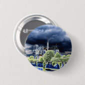 Notre Dame, Parijs 4 Ronde Button 5,7 Cm (Voorkant /achterkant)