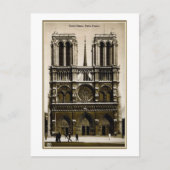 Notre Dame, Parijs, Frankrijk, Briefkaart (Voorkant)