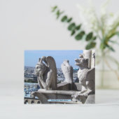 Notre Dame, Parijs, Frankrijk Briefkaart (Staand voorkant)