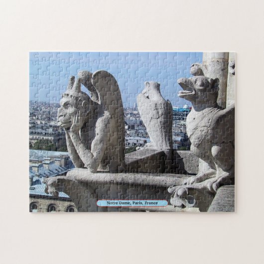 Notre Dame, Parijs, Frankrijk Legpuzzel (Horizontaal)