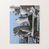 Notre Dame, Parijs, Frankrijk Legpuzzel (Verticaal)