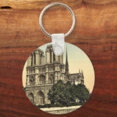 Notre Dame, Parijs, klassieke Photochrom van Frank Sleutelhanger (Voorkant)