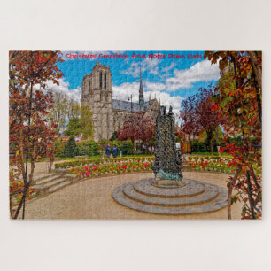 Notre Dame Parijs. Legpuzzel