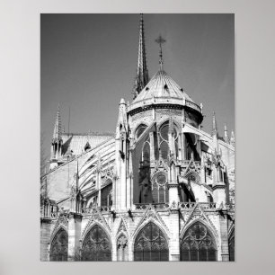 Notre Dame, Parijs Poster