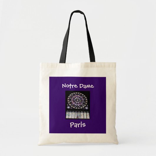 Notre Dame, Parijs Tote Bag (Voorkant)
