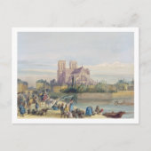 Notre Dame, Parijs (w/c op papier) Briefkaart (Voorkant)