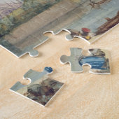 Notre Dame, Parijs (w/c op papier) Legpuzzel (Zijkant)