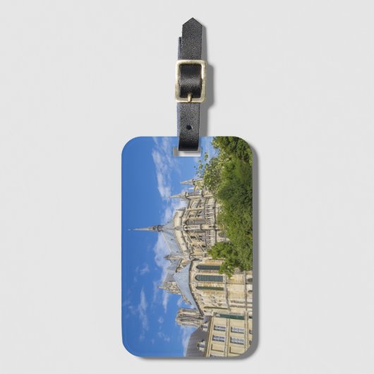 Notre Dame Paris Bagagelabel (Voorkant (verticaal))