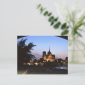 Notre Dame Paris Briefkaart (Staand voorkant)