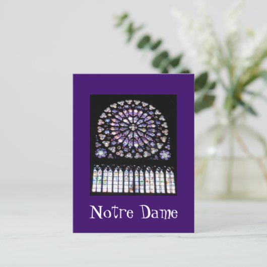 Notre Dame Paris Briefkaart (Staand voorkant)