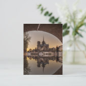 Notre-Dame, PAris, Frankrijk Briefkaart (Staand voorkant)