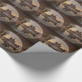 Notre-Dame, PAris, Frankrijk Cadeaupapier (Hoek)