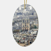Notre Dame Paris Frankrijk Keramisch Ornament (Links)