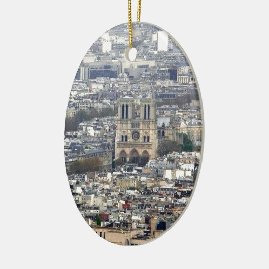 Notre Dame Paris Frankrijk Keramisch Ornament (Links)
