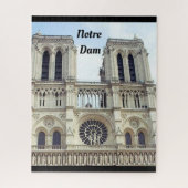 NOTRE DAME PARIS FRANKRIJK LEGPUZZEL (Verticaal)