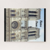 NOTRE DAME PARIS FRANKRIJK LEGPUZZEL (Horizontaal)