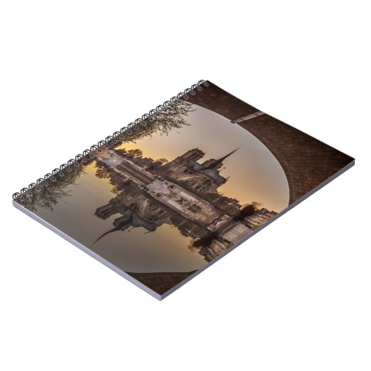 Notre-Dame, PAris, Frankrijk Notitieboek (Linkerzijde)