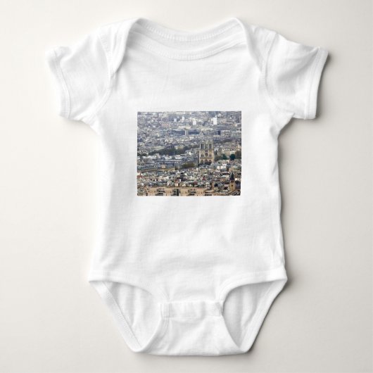 Notre Dame Paris Frankrijk Romper (Voorkant)