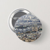 Notre Dame Paris Frankrijk Ronde Button 5,7 Cm (Voorkant /achterkant)