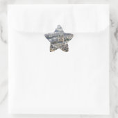 Notre Dame Paris Frankrijk Ster Sticker (Tas)
