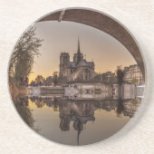 Notre-Dame, PAris, Frankrijk Zandsteen Onderzetter (Voorkant)