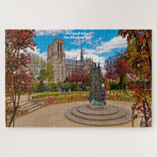 Notre Dame Paris. Jigzaag Puzzle Legpuzzel