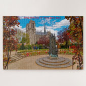 Notre Dame Paris. Jigzaag Puzzle Legpuzzel (Horizontaal)