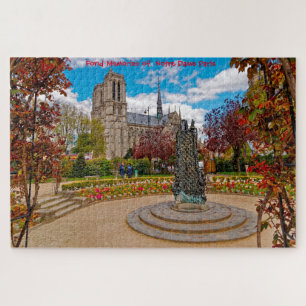 Notre Dame Paris. Jigzaag Puzzle Legpuzzel