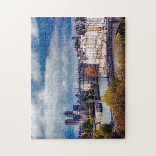 Notre Dame Paris. Legpuzzel (Verticaal)