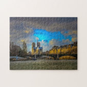Notre Dame Paris. Legpuzzel (Horizontaal)