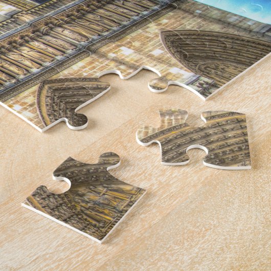 Notre Dame Paris. Legpuzzel (Zijkant)