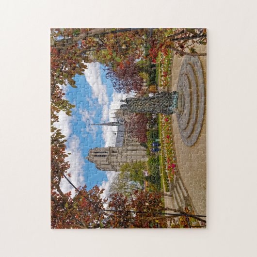 Notre Dame Paris. Legpuzzel (Verticaal)