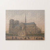 Notre Dame, Paris Lithograaf door Charles Rivière Legpuzzel (Horizontaal)