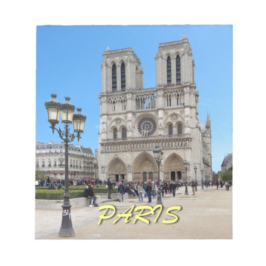 Notre Dame PARIS Notitieblok (Voorkant)