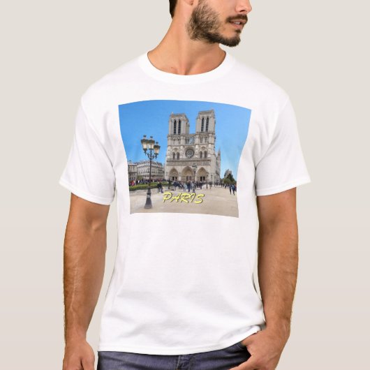 Notre Dame PARIS T-shirt (Voorkant)