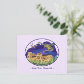 Notre Dame Post Kaart - Dromen (Staand voorkant)