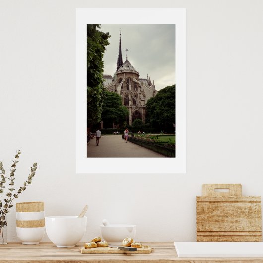 Notre Dame Poster (Keuken)