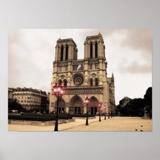 Notre Dame Poster (Voorkant)