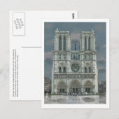 Notre Dame-postkaart Briefkaart (Voorkant / Achterkant)