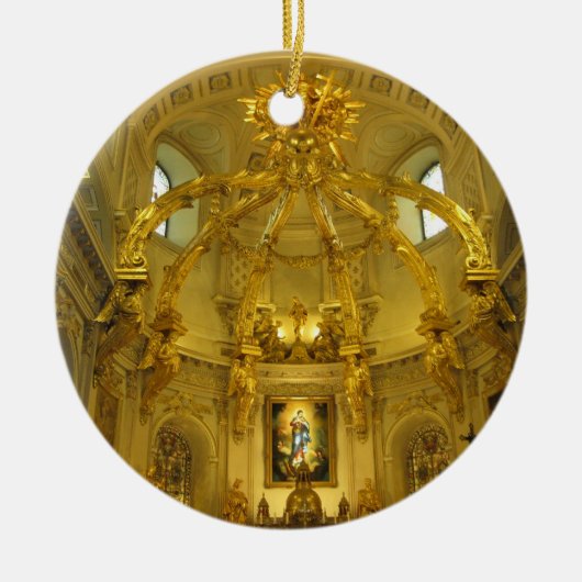 Notre Dame Quebec City Canada Ornament (Voorkant)