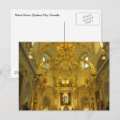 Notre Dame Quebec City, Quebec, Canada Briefkaart (Voorkant / Achterkant)