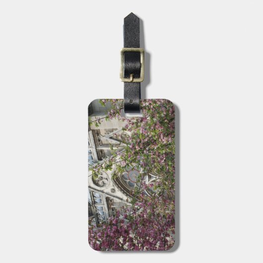 Notre Dame spring Bagagelabel (Voorkant verticaal)
