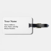 Notre Dame spring Bagagelabel (Achterkant horizontaal)