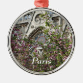 Notre Dame spring Metalen Ornament (Voorkant)