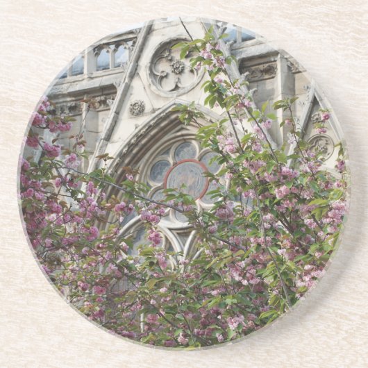 Notre Dame spring Zandsteen Onderzetter (Voorkant)